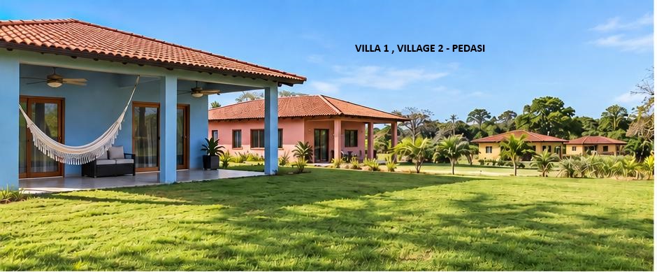 Vista exterior de Villa 1 en Pedasí Village